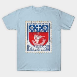 Vintage 1983 Stamp from France T-Shirt